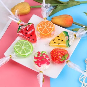 Piruleta <span class=keywords><strong>de</strong></span> caramelo duro con sabor a frutas multicolor, con forma <span class=keywords><strong>de</strong></span> fruta, diseño <span class=keywords><strong>de</strong></span> dibujos animados, personalizable, con estante <span class=keywords><strong>de</strong></span> regalo, ¡la más vendida! - Product Image 2