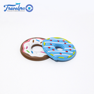 공장 도매 3D PVC 소프트 고무 도넛 모양 냉장고 자석 판촉 선물 냉장고 자석 - Product Image 2