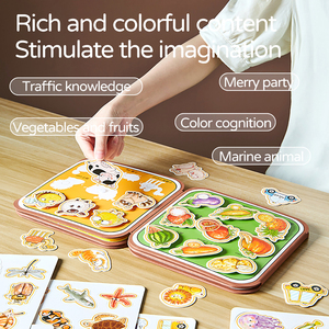 <span class=keywords><strong>Libro</strong></span> di pittura ad acqua per la colorazione magica <span class=keywords><strong>del</strong></span> bambino in età prescolare per l'apprendimento con l'interazione <span class=keywords><strong>del</strong></span> tema interessante - Product Image 3