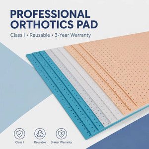 Attelle orthopédique thermoplastique avec fermeture auto-agrippante, réutilisable, légère, respirante, garantie 3 ans, pour la rééducation - Product Image 3