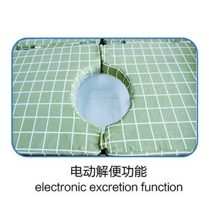Lit médicalisé Help Health 2120*960 avec barrière de sécurité et fonction de rotation gauche-droite pour usage hospitalier - Product Image 4