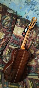 Professional 39 Inch Solid Wood Classical Guitar Cedar <b>Top</b> Back Sides Glossy Savarez Nylon <b>String</b> Alston DH-5 - Product Image 2