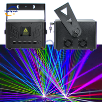 Lumière laser d'animation rvb 15W ILDA DMX Scanner d'animation projecteur laser mariage Dj Disco fête noël effet de scène lumière