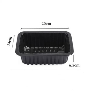 Blister personnalisé PP/EVOH/PE thermoscellage plateaux alimentaires en plastique thermoformé <span class=keywords><strong>plateau</strong></span> à viande pour poisson frais huître boeuf - Product Image 4