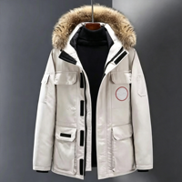 Blouson Bomber à Capuche BQ pour Homme et Femme, Streetwear Hiver, Vêtement de Travail Épais et Chaud, Anti-Froid, Rembourré, Idéal pour le Streaming en Direct et le Dropshipping