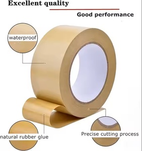 Brasil Tùy Chỉnh 100M Giấy Kraft Băng 60Mm Dính Đóng Gói Dải Với Logo Cá Nhân 10M Cinta De Embalaje - Product Image 2