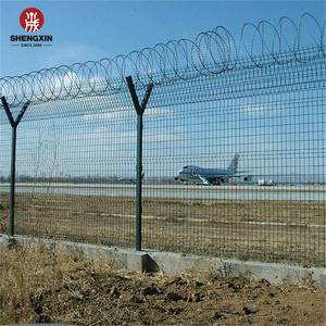 Лидер продаж 2019, современный дизайн, забор из сварной проволочной сетки с изогнутыми краями (производитель) - Product Image 2
