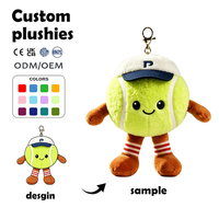 Peluche personnalisée OEM ODM pour compétition de football, mascotte loup, jouet en coton, porte-clés personnalisé personnage anime, animal en peluche sur mesure