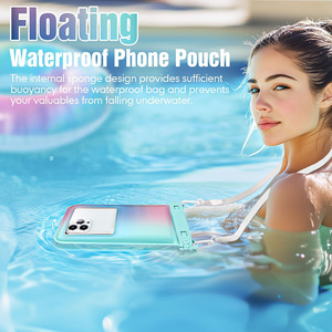 Fundas Impermeables <span class=keywords><strong>para</strong></span> <span class=keywords><strong>Celular</strong></span> con Doble Gancho Y2K, <span class=keywords><strong>Funda</strong></span> Impermeable <span class=keywords><strong>para</strong></span> Teléfono Móvil con Ventana Transparente de PVC <span class=keywords><strong>para</strong></span> Chicas - Product Image 2