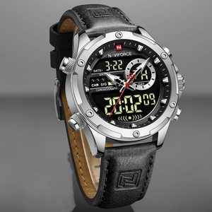 Montres NAVIFORCE pour hommes, mode sport, chronographe, alarme, montre-bracelet étanche, quartz, grande montre numérique pour homme - Product Image 6