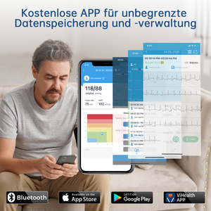 Checkme BP2 Digital Bp <span class=keywords><strong>Monitor</strong></span> Bluetooth Esfigmomanómetro <span class=keywords><strong>Monitor</strong></span> de presión arterial - Product Image 3
