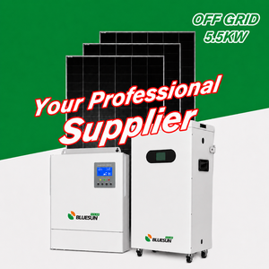 Sistema Solar para Uso Doméstico de 5.5kW, Sistema Fuera de la Red (Off-Grid) para la UE con Comunicación CAN y Batería de Litio de Alta Eficiencia - Product Image 4