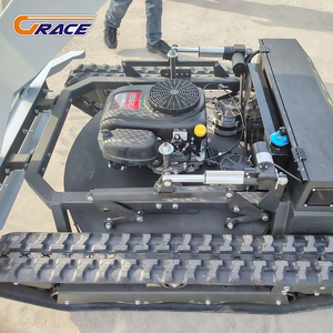 Бесплатная доставка! 100% беспроводная газонокосилка-робот на гусеничном ходу для сада, бензиновая газонокосилка-триммер - Product Image 6