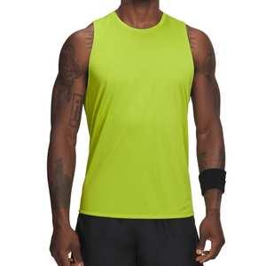Camiseta Deportiva para Hombre, Ecológica, Anti-Pilling, Transpirable, de Poliéster/Algodón, Secado Rápido, para Gimnasio Interior y Exterior, para Todas las Temporadas - Product Image 2