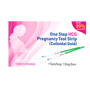 تقنية إنتاج اختبارات الحمل - شرائط اختبار هرمون الحمل (HCG) بطريقة الذهب الغروي، مريحة وحاصلة على شهادة CE - Product Image 5