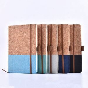 Eco Friendly Leather Cork Cover Hardcover <b>Journal</b> Diary Gift Custom Notebook 100 Sheets - Product Image 3