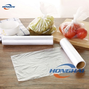 Factory Wholesale Price Customized Clear PE Plastic Produce Bag Roll Great for Food <b>Storage</b> Flat <b>Open</b> Poly Bags - Product Image 5