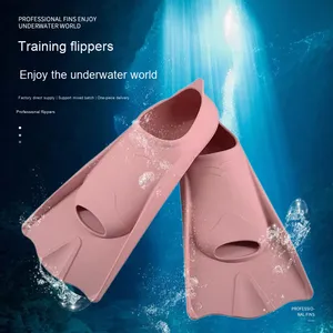 <span class=keywords><strong>Aletas</strong></span> de Natación de Silicona XIALE <span class=keywords><strong>para</strong></span> Niños, Transpirables, Cortas, <span class=keywords><strong>para</strong></span> Entrenamiento de Snorkel, con Talla XXXS, de Goma, <span class=keywords><strong>para</strong></span> Buceo - Product Image 2