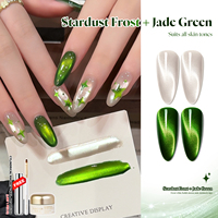 Vernis à ongles gel UV adhésif non toxique, flacon de 8 ml pour lampe LED, longue tenue, DIY, nail art français de créateur