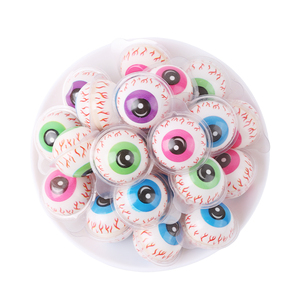 Fabricante de Dulces de Goma en China, Venta al por Mayor de Dulces de Gelatina Suave con Forma de Ojo, Sabores de Frutas Mixtos, Halal - Product Image 3
