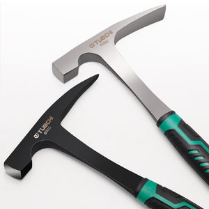 Martello professionale per esplorazione geologica industriale di alta qualità con grande martello in acciaio al carbonio a punta piatta 600g - Product Image 3