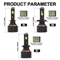 Ampoules de phares LED K15 400W, quatre caloducs en cuivre, Canbus, éclairage LED pour voiture H1 H3 H7 H11 9005 9006 9012 H4 9004 9007 H13, phares LED