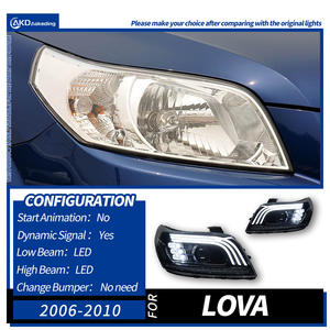 2006-2010 Chevrolet montaje de faro LED especial actualización tres párpados diseño de coche accesorios de luz de señal 6500K Color bajo - Product Image 6