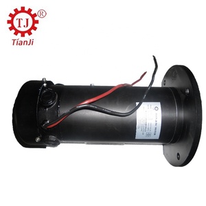 Motor TJ-DC de 12V CC con Reducción de Engranajes, 24V y 1800 RPM, Escobillas, 500W de Potencia y 5A de <span class=keywords><strong>Corriente</strong></span> <span class=keywords><strong>Continua</strong></span>, Montaje con Brida IEC, Control de Máquina - Product Image 3