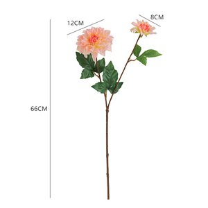 Dalias Artificiales Ruilisi, Flor de Seda de 30cm-100cm, Decoración para Bodas y Hogar - Product Image 5