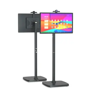 27Inch Ons Voorraad Draadloze Stand Byme Monitor Live Stream Android Systeem Draagbare Smart Tv Touchscreen