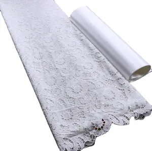 Polish Lace 100% Cotton Chiffon Flower Water Soluble cord lace
