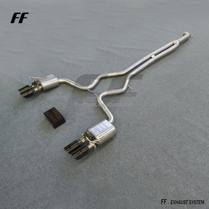 Système d'échappement Performance Catback avec soupape pour Porsche Panamera 3.0T 971, silencieux en acier inoxydable - Product Image 3