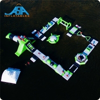 La plus grande plateforme de sports aquatiques Tuv, parc aquatique, jouet flottant pour enfants et adultes