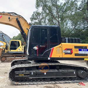 Excavatrice d'occasion SANY SY215C 92% neuve, 21 tonnes, moteur Isuzu, pompe hydraulique, boîte de vitesses, 215C SY215H, pelle hydraulique - Product Image 2