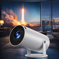 Projecteur de cinéma maison intelligent HY300 Android 11 1080P 150 Lumens à courte focale portable CE RoHS Mini