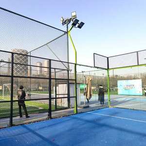 अनुकूलित आउटडोर प्रीफैब्रिकेटेड टेनिस कोर्ट बड़े खेल आयोजन पैडल टेनिस कोर्ट बड़े मॉड्यूलर तंबू के साथ - Product Image 6