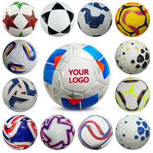 Balón de Fútbol Promocional Ecológico Ligero con Logotipo Personalizado, MOQ Bajo, Tamaño 5, Cuero PU Termosellado, para Eventos Corporativos - Product Image 1
