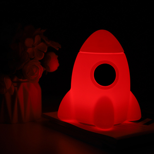 Современный Мини светодиодный ночник ракетный плагин хлопающий свет для атмосферы красочный силиконовый прикроватный подарок на день рождения - Product Image 3