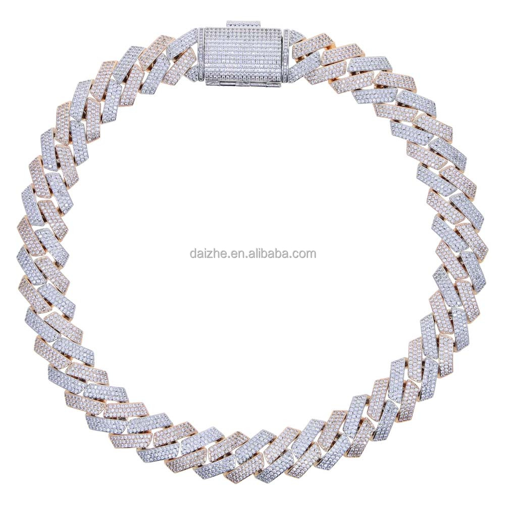 Iced Out Bling 19mm Miami Cuban Chain - Perfect for Parties
