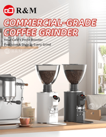 Grande capacité 110v 220v pièces électriques Mini cafetières commerciales moulin à grains Machine pour un expresso de magasin Commercial