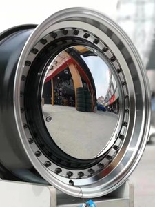 Nouveaux moyeux de roue brillants de style rétro pour jantes de 16, 17 et 18 pouces, compatibles OLIVER REW024Y701 Euler Black Cat Wish - Product Image 1