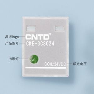 Changde/CNTD Miniature 11-Pin <b>Relay</b> 24V DC/48V 220V AC Intermediate <b>Relay</b> 220V 220V AC CKE-3CS - Product Image 6