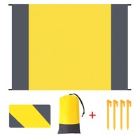 Offre Spéciale extérieur Portable pique-nique couverture tapis Durable imperméable tapis de plage pliable couverture de plage