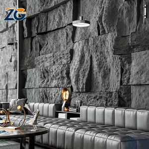Panel de Revestimiento de Pared de Piedra Artificial Ligera ZGSTONE, Diseño de Hongo, Decoración Exterior, Piedra Sintética de Poliuretano 3D - Product Image 3