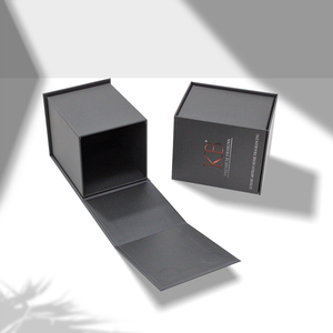 Custom Recyclable Grey Board Rigid Magnet Box Packaging Luxury Book Shaped Magnetic Gift Box with Magnetic Lid - Product Image 6