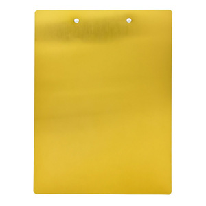 Nuevo Portapapeles de aluminio de enfermería AA4A5A6 de peso ligero Portapapeles de carpeta de contratista de Metal para oficina y escuela - Product Image 6