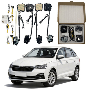 ชุดล็อคประตูไฟฟ้าแบบดูด สำหรับรถยนต์ Skoda Rapid Spaceback รุ่นปี 2017-2021 สำหรับติดตั้งเพิ่มเติม/อัพเกรด - Product Image 1