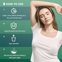 Patchs de récupération post-fête, lot de 30, patchs bien-être aux ingrédients naturels pour la revitalisation après la fête et le soutien énergétique quotidien, vente en gros