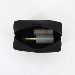 Tùy Chỉnh Thời Trang Du Lịch Không Thấm Nước Trang Điểm Tổ Chức Pouch Túi Màu Đen Nhỏ <span class=keywords><strong>Neoprene</strong></span> Với Dây Kéo - Product Image 6