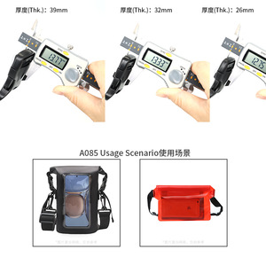 Waterproof <b>Plastic</b> Buckle For Waist Bag Adjustable Closure Outdoor Phone <b>Pocket</b> Accessory Unisex SEE Material A085 - Product Image 3